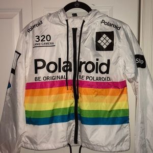 NWT Forever 21 Polaroid Wind Breaker